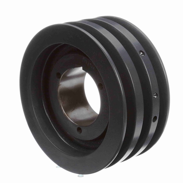 3 Groove Cast Iron Bushed Bore Multiple Variable Pitch Sheave, 3MVB70Q